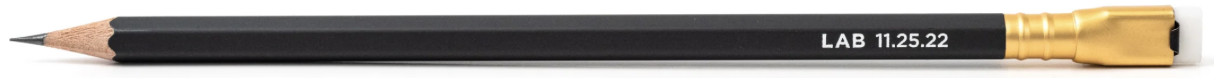 Lab 11.25.22 — pencil design