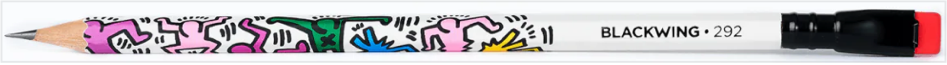Volume 292: Keith Haring — pencil design (Keith Haring’s dancing figures)