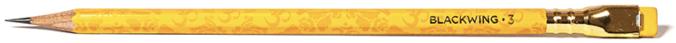 Volume 3: Ravi Shankar — pencil design